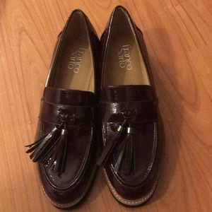 New Franco Sarto Burgundy Slip on Shoe